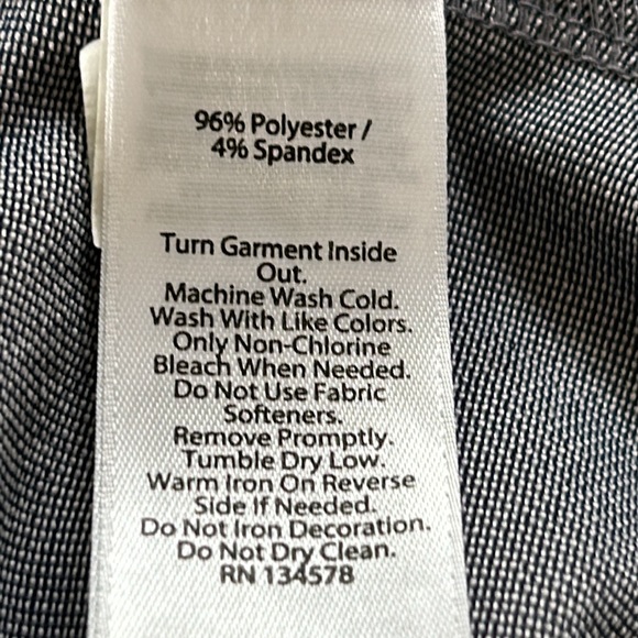 Vineyard Vines Performance Polo Shirt Silvery Blue Medium w MEASUREMENTS! - Picture 11 of 13